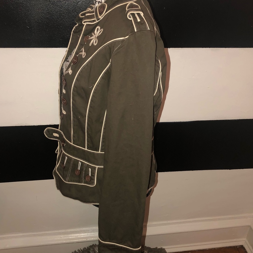 Army Green khaki jacket - Picture 2 of 5